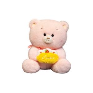 Милый плюшевый медвежонок Seven Joy, креативная многофункциональная слюнявчик-кукла, высота 25 см KUKADI