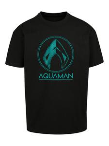 Рубашка F4NT4STIC DC Comics Aquaman Aqua Logo, черный