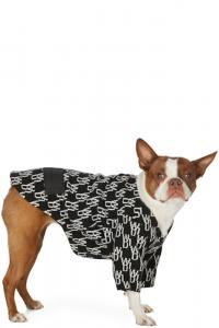 Эксклюзивный кардиган SSENSE Black & White Jacquard WD1 Logo We11done