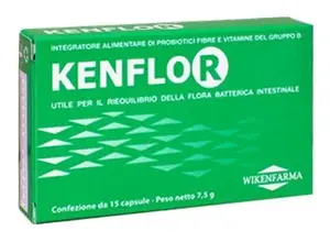Kenflor Supplement 15 капсул Wellness против кишечной бактериальной флоры