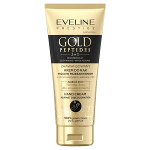 Eveline Cosmetics, усовершенствованный крем для рук Gold Peptides против пигментации, 75 мл