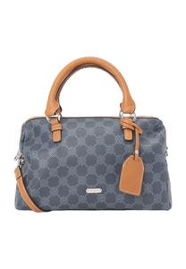 Шопер, имитация кожи, принт с логотипом по всей поверхности, кулон, для женщин PICARD, цвет Jeans