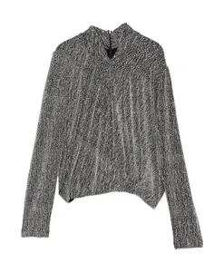 Блузка с длинными рукавами и высоким воротником Iro, серый