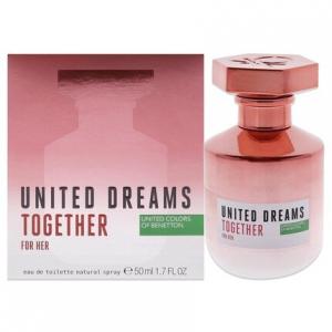 United Dreams Together Women Edt спрей 1,7 унции, United Colors Of Benetton