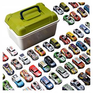 Большой набор металлических машинок, пружины, управляемые машинки, 50 шт. AIG