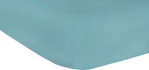 Простыня на резинке Mr. Sandman Elastane Classic, Карибский бассейн, 120x200-210 см, 220 г/м² Mr.Sandman