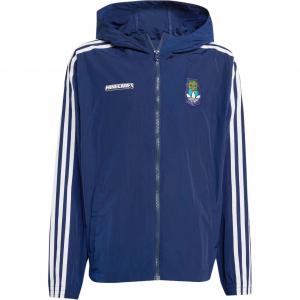 Minecraft Collaboration, куртки и пальто Midnight Indigo для подростков Adidas Originals, темно-синий