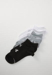 Носки Under Armour ESSENTIAL, Black/Halo Gray/Black