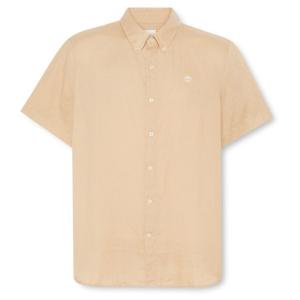 Рубашка с короткими рукавами из льна Mill brook Timberland, Safari