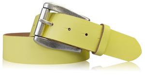 Кожаный ремень FRONHOFER, цвет Lemon