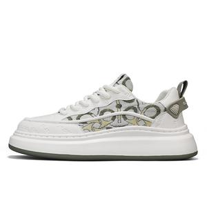 G.N.SHIJIA Мужские скейтерские кеды низкие бежево-коричневые, цвет Beige Coffee