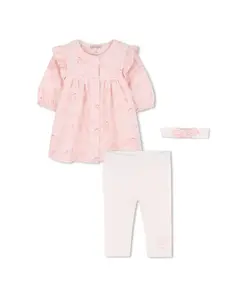 Набор для новорожденного розового цвета из хлопка Kenzo Kids