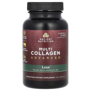 Multi Collagen Advanced, Постный продукт, 90 капсул Ancient Nutrition