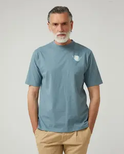 Мужская футболка с коротким рукавом и логотипом на боку Altonadock, зеленый