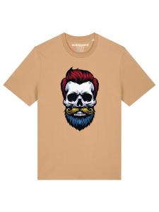Рубашка Watapparel Hipster Skull, бежевый