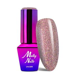 Гибридный лак для ногтей Molly Nails Shocking Shine Sinner 8 г № 687