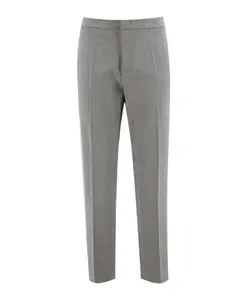 Длинные брюки с блестящими деталями Fabiana Filippi, серый