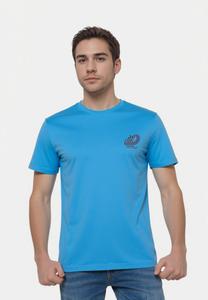 Футболка Petrol Industries Print T-shirt, Indie Blue/Blue