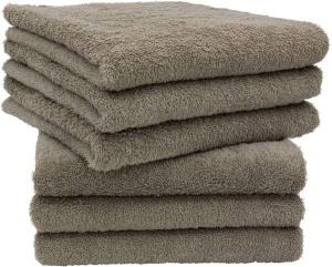 Полотенце Zollner 00000083 6 шт, 50x1x100 см, серо-коричневый