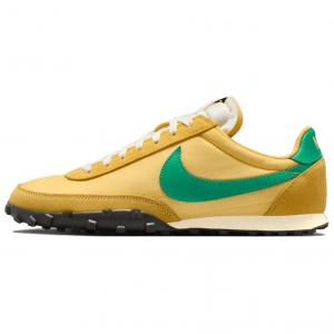 Nike Повседневные кроссовки Waffle Racer унисекс, желто-зеленые