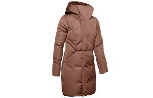 Спортивная куртка-пуховик женская коричневая Under Armour