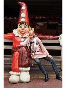 Heine Длинный свитер розового цвета