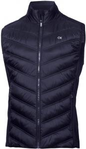 Мужской гибридный жилет для гольфа Calvin Klein Frontera с влагоотводящим эффектом и застежкой-молнией, Navy