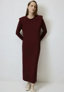 Простое длинное платье Touché Privé, Burgundy