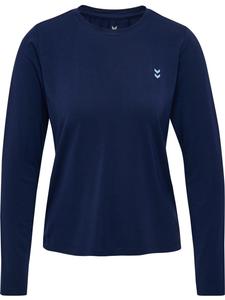 Hummel Лонгслив с длинным рукавом «Yoga Soft Loose W T-Shirt Longsleeve» синего цвета