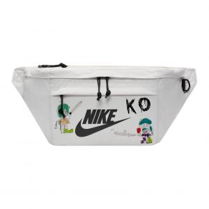 Nike Тканевая поясная сумка через плечо кроссбоди на плечо унисекс светло-бежевая, KO