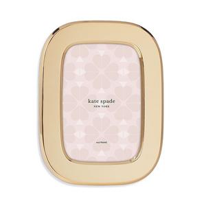 Кейт Спейд, Нью-Йорк, Золотая овальная рамка South Street, 4 x 6 дюймов kate spade new york, золотой