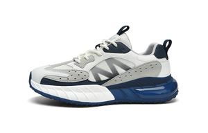 FAIRWHALE Низкие беговые кроссовки мужские бело-голубые, цвет White Blue