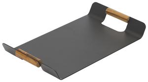 Поднос Zebra , 55x30 см, тиковый/графитовый