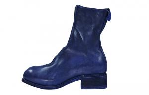 Ботинки с круглым носком на молнии спереди GUIDI, original shoe box included