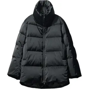 Jil Sander FW25 Пуховик Women's UNIQLO, черный