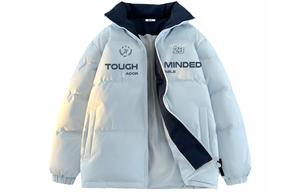 WARRIOR Пуховик серии "Покоряющий ветер и волны" унисекс, Moonlight Blue