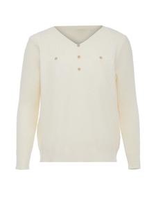 Женский свитер бежевого цвета faina