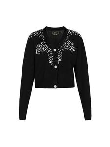 Женский кардиган черного цвета faina