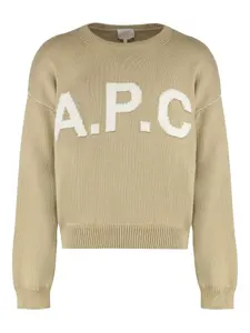 Свитер с логотипом A.P.C., нейтральный