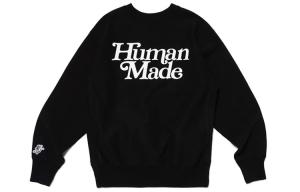 Girls Don't Cry свитшот с круглым вырезом HUMAN MADE, черный