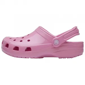 Crocs Классические высокие сабо женские розовые