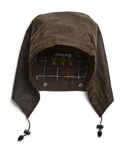 Капюшон из вощеного хлопка Barbour, цвет Green