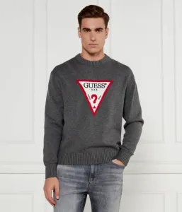 Свитер regular fit Guess Jeans, серый