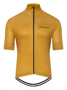 Футболка в горох Café Du Cycliste, желтый