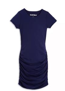 Платье для девочек Riley с рюшами в темно-синем цвете KatieJnyc