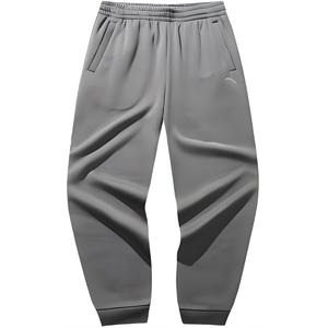 Anta Sports Life Collection Спортивные трикотажные брюки мужские Тёмный серо-коричневый, Тёмный умбра серый