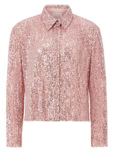 Rich & Royal Блузка с пайетками розового цвета
