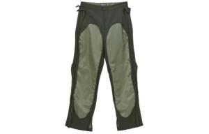 Кроссовые брюки с панелями DIESEL, зеленый