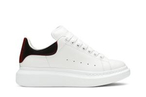 Кроссовки Alexander McQueen Oversized Sneaker White Lust Red, белый