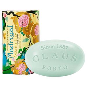 Мыло для тела madrigal water lily soap Claus Porto, вес 150 гр.